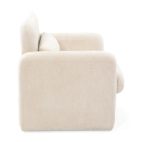Bristol minimalist upholstered armchair : High-density foam