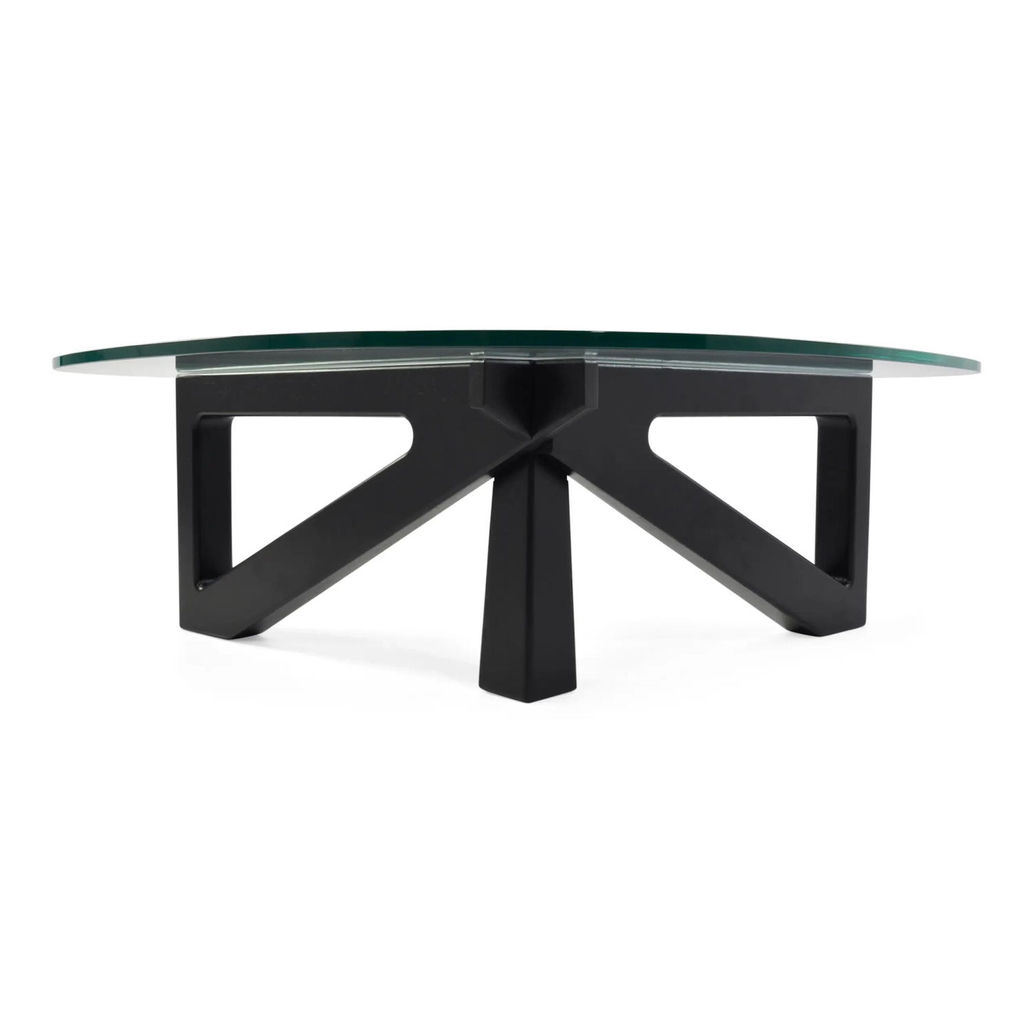Designer Couchtisch aus gehärtetem Glas - Nodda