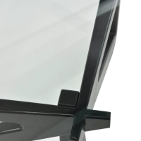 Mesa de centro de diseño en cristal templado - Nodda