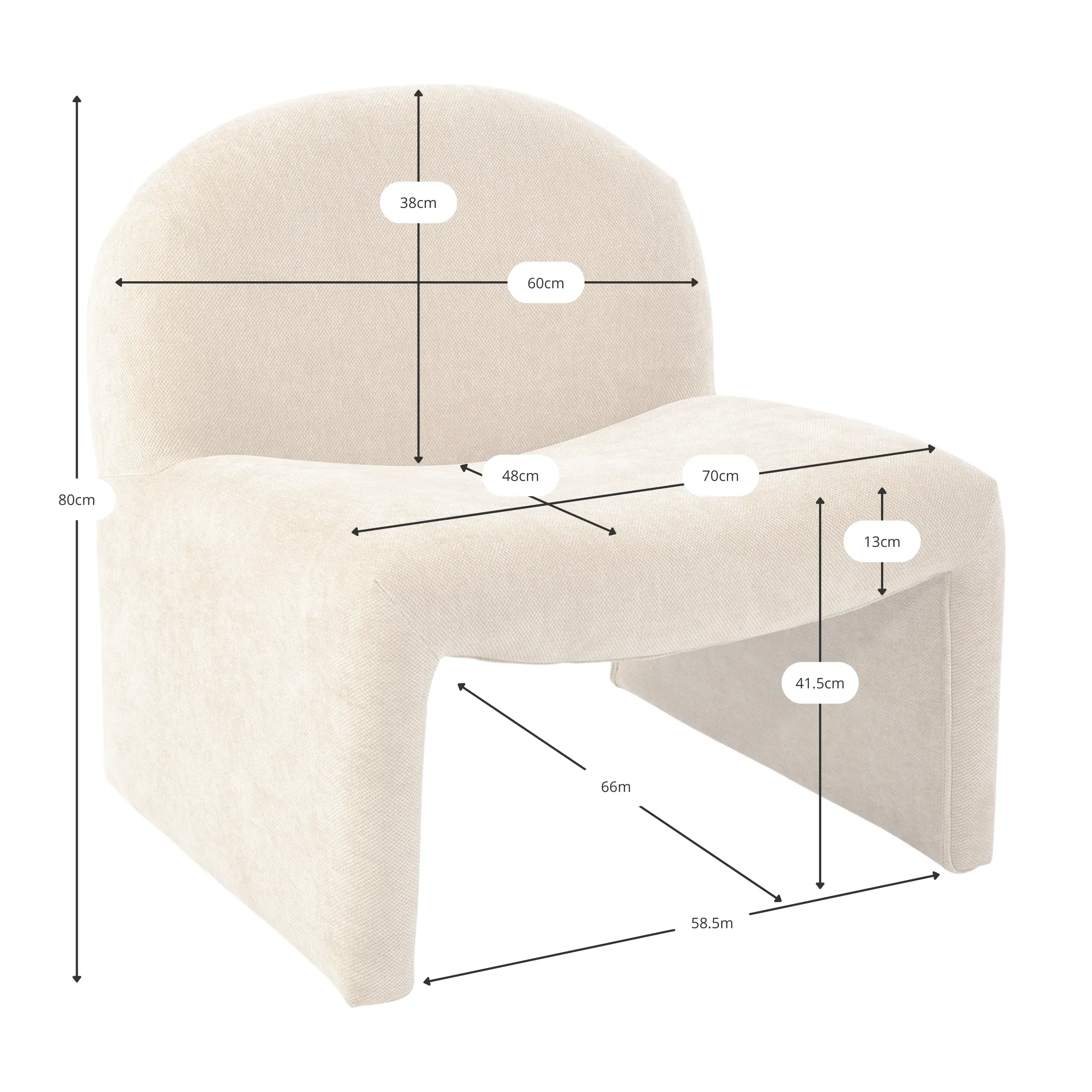 Designerski fotel tapicerowany Basel, minimalistyczny i wygodny styl