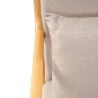 Sillón nórdico con cojín lumbar - Colmar
