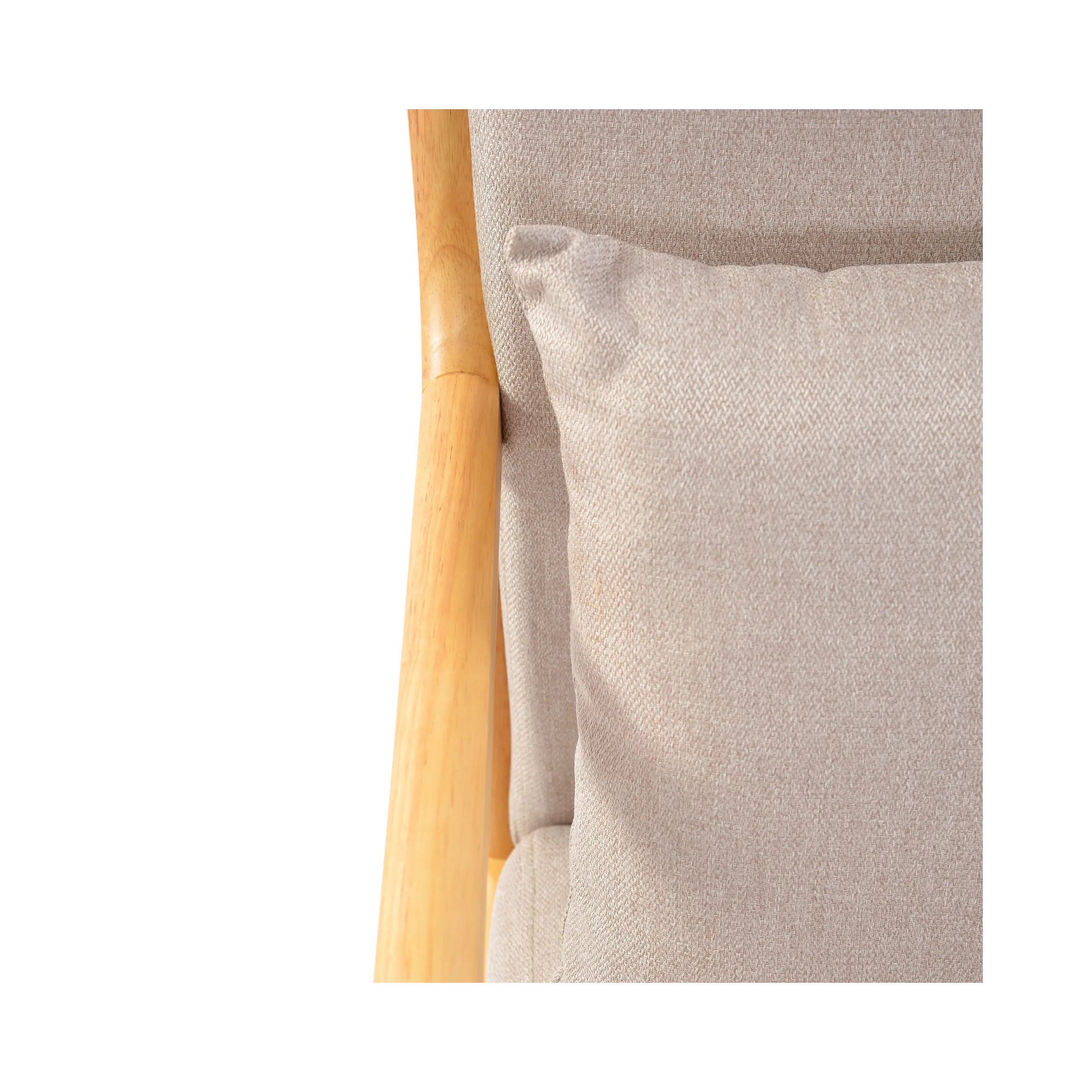 Sessel skandinavisch mit Lendenkissen - Colmar