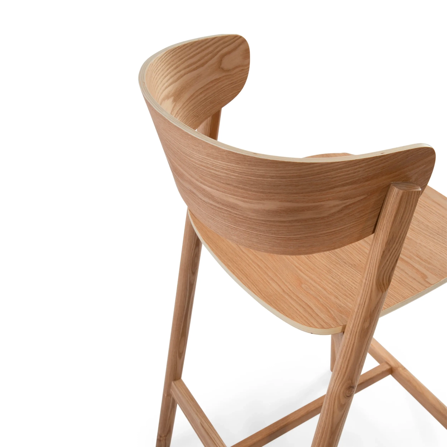 Tabouret haute en frêne naturel - Notorius