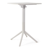 High plastic folding outdoor table - Moises