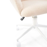 Silla de oficina bouclé con altura regulable - Notorius