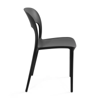 Outdoor polypropylene stacking chair - Pavilon