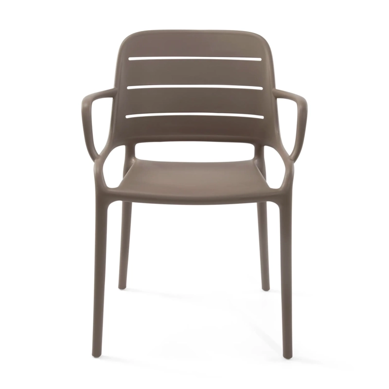 Silla de exterior en polipropileno apilable - Sunset