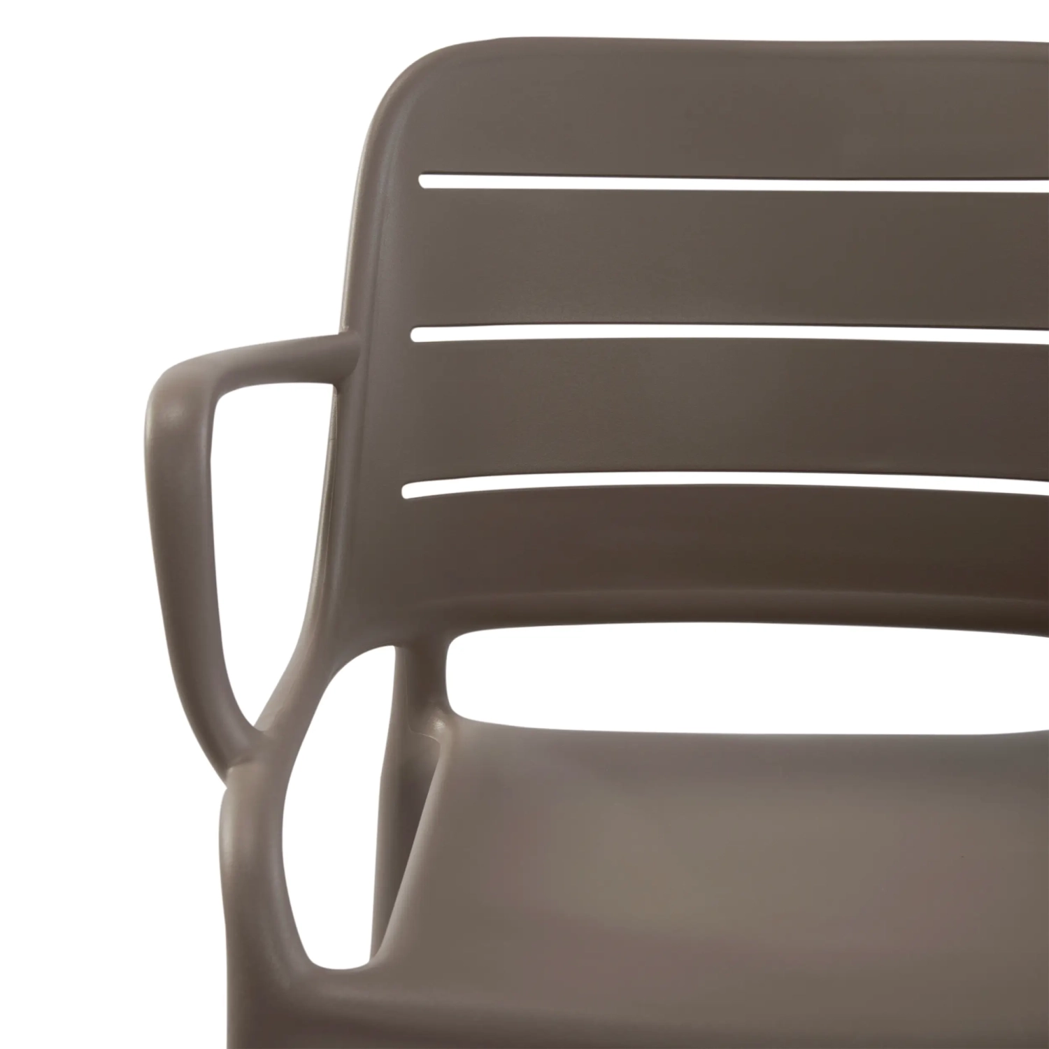 Silla de exterior en polipropileno apilable - Sunset