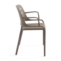 Chaise d'extérieur empilable en polypropylène - Sunset