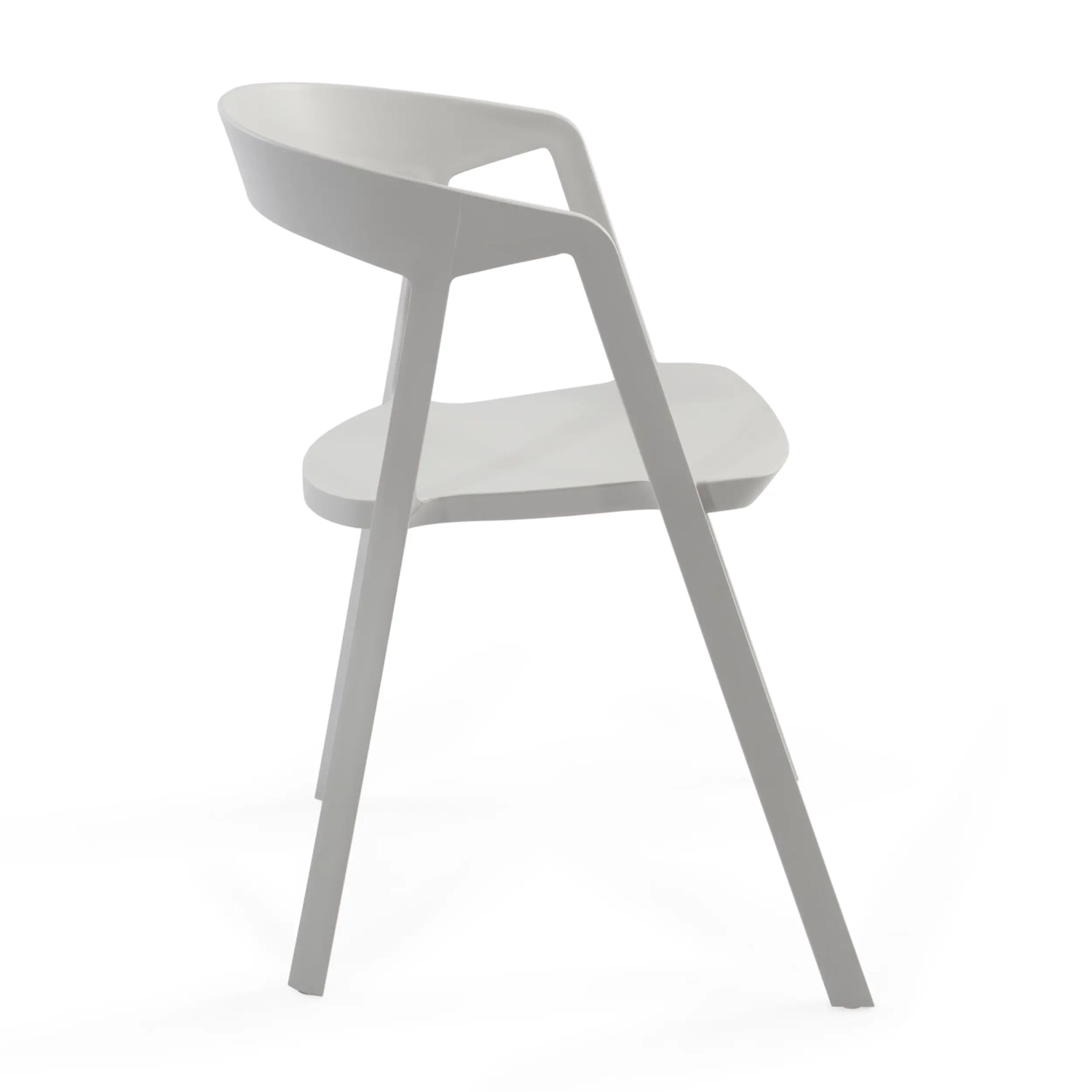 Chaise de salle à manger et d'extérieur empilable - Krilen