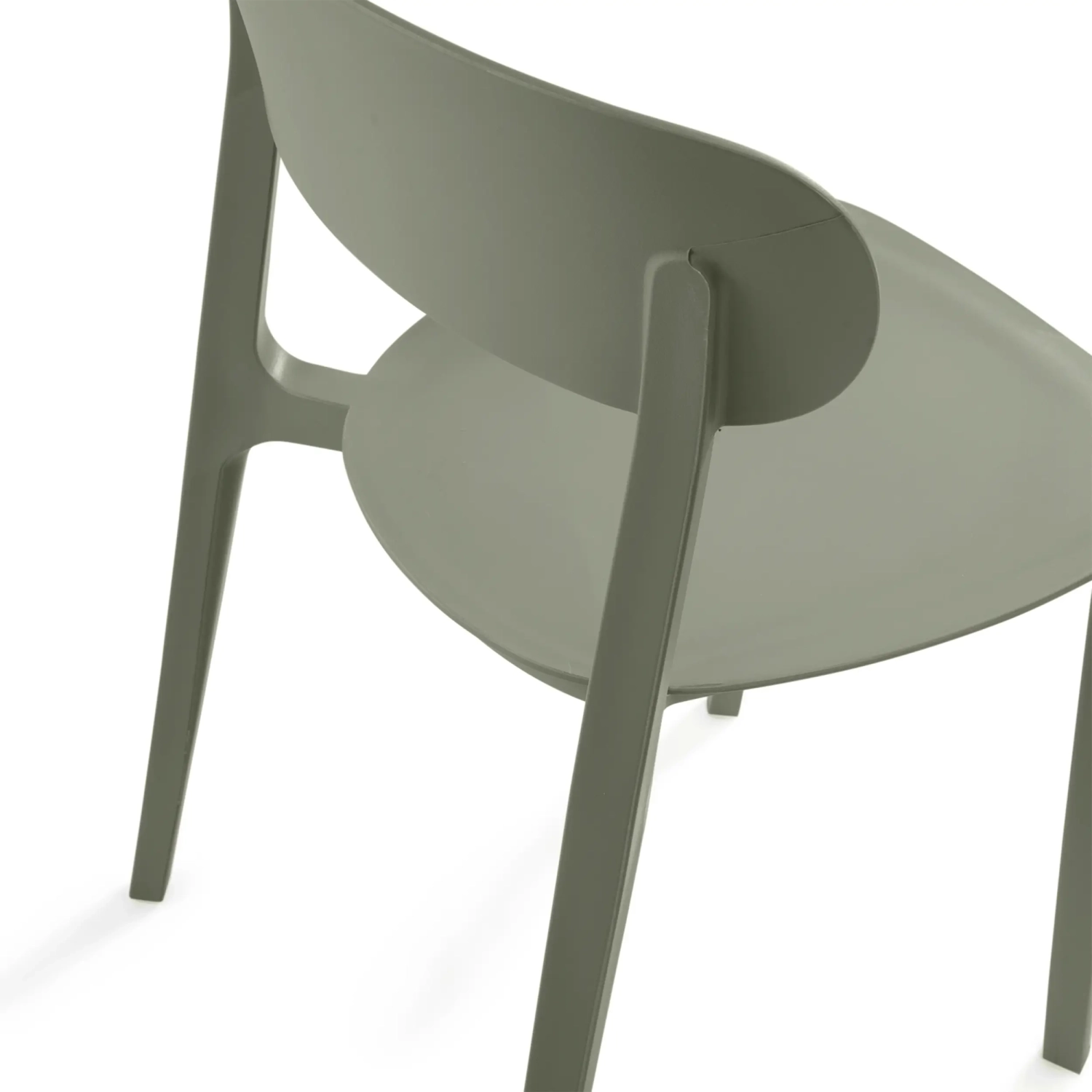 Stapelbar designstol i polypropylen - Sun