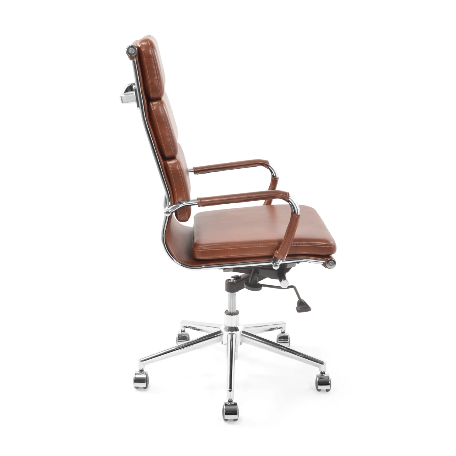 Sedia da ufficio moderna rivestita in similpelle | Comfort e stile professionale
