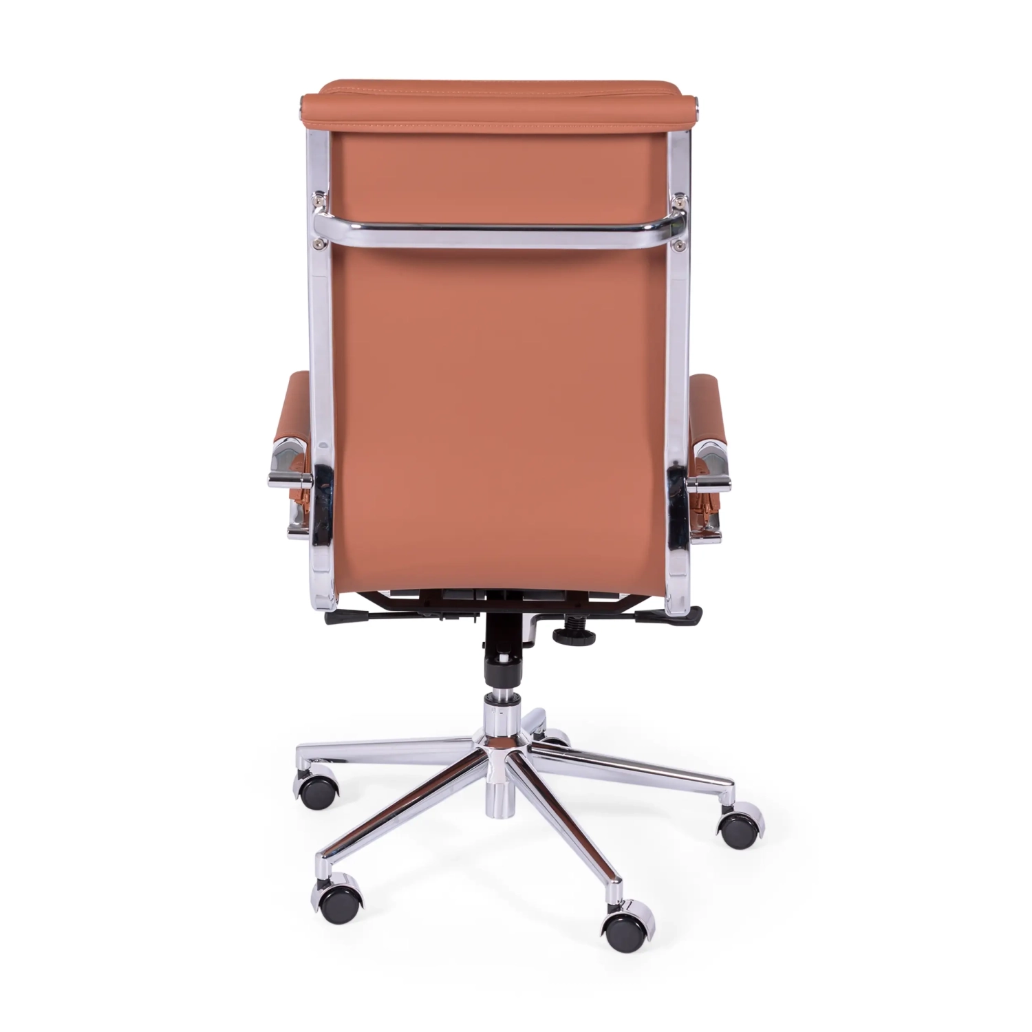 Task Italian Leather Office Chair with High Back | Elegant Design