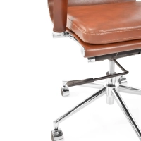 Task Italiaans Leren Bureaustoel met Hoge Rug | Elegant Ontwerp