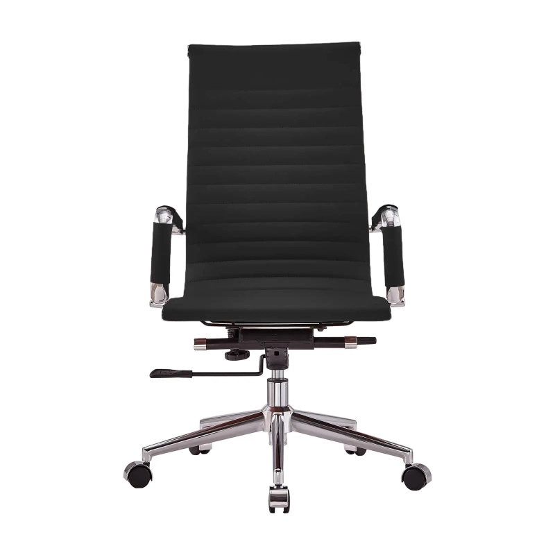 Task Hoge Rug Italiaanse Leren Bureaustoel | Ergonomie & Professionele Stijl