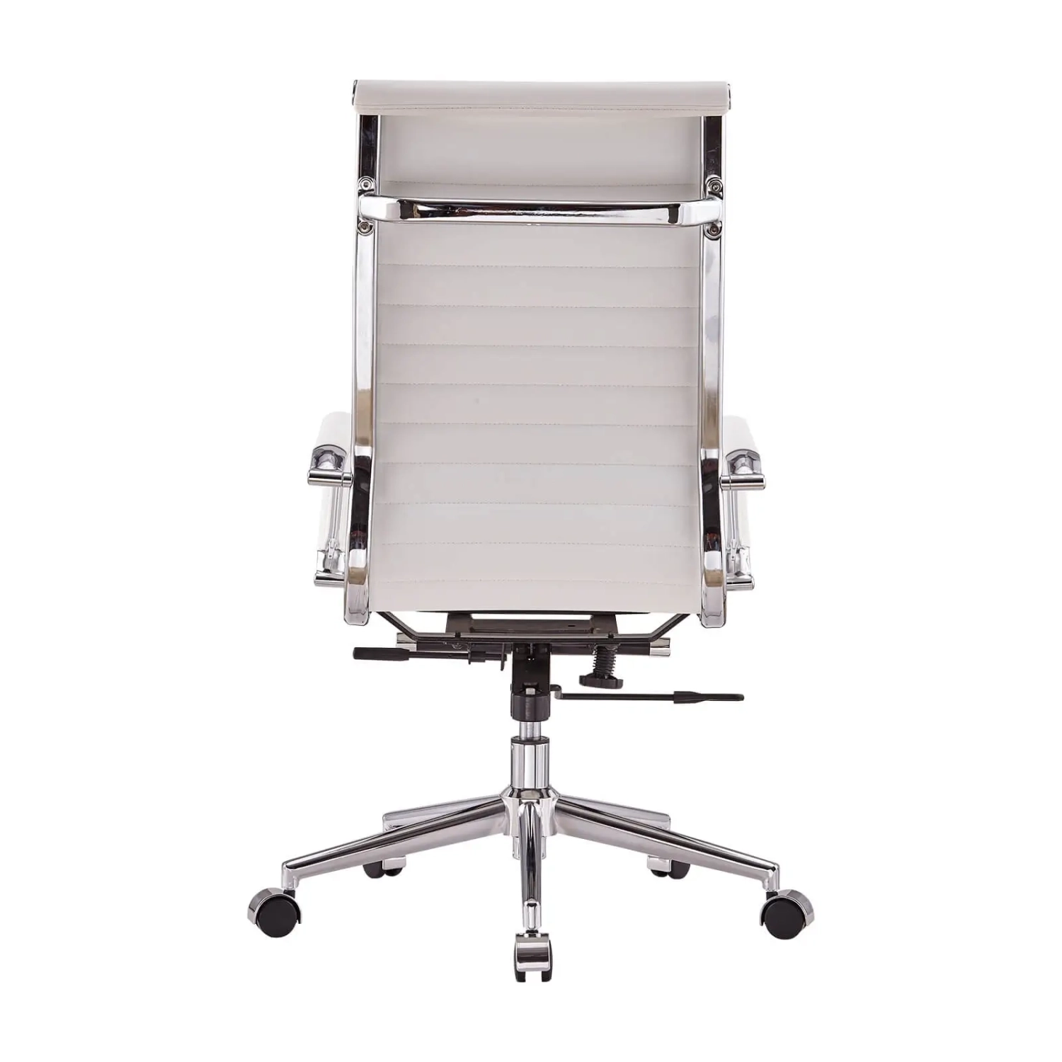 Task Kontorsstol i italienskt läder med hög rygg | Ergonomi och professionell stil