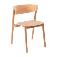 Eetkamerstoel Notorius van natuurlijk essenhout | Elegant design scandinavisch