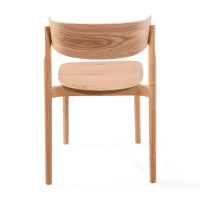 Natural ash dining chair Notorius : Elegant design scandinavian