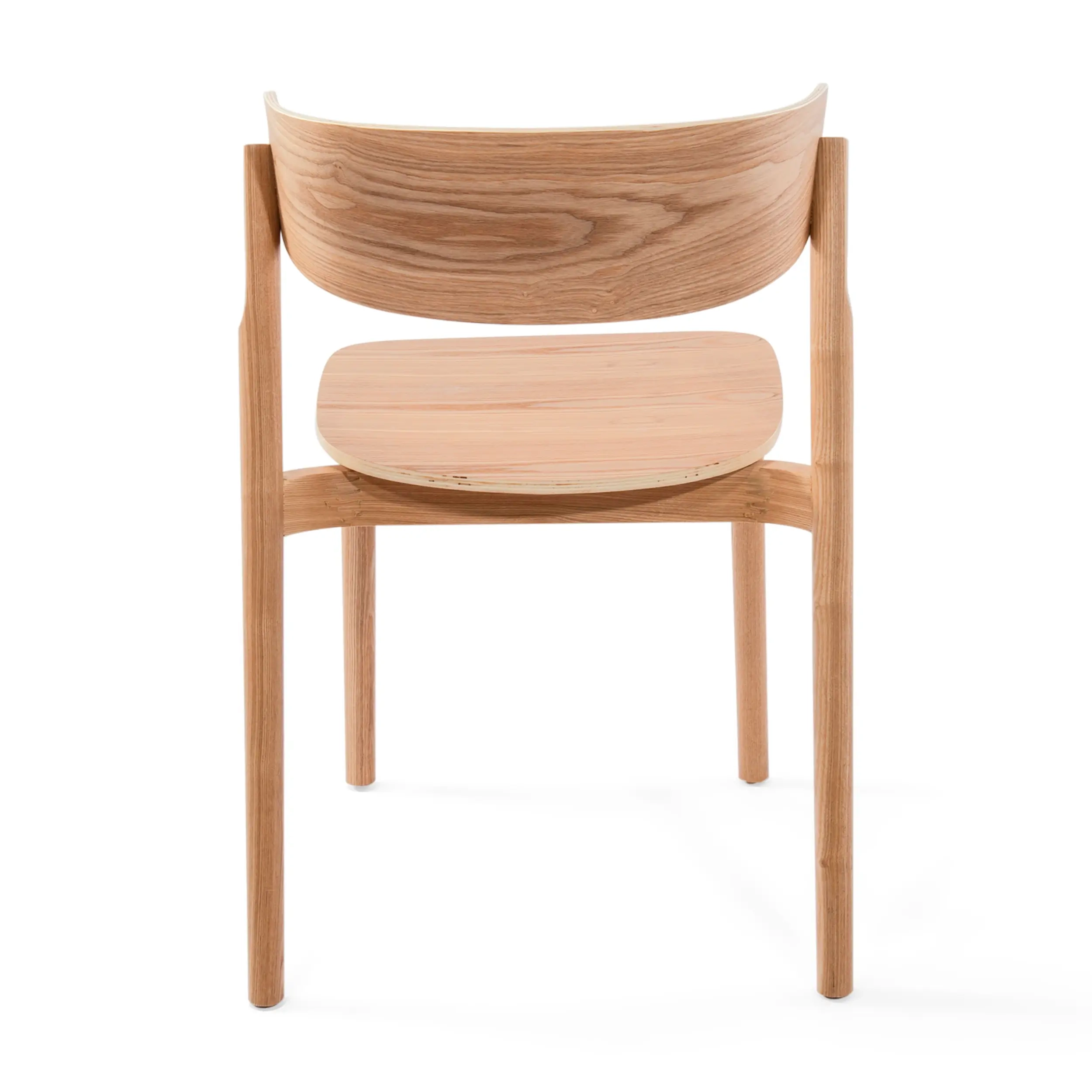 Naturalne jesionowe krzesło do jadalni Notorius | Elegancki design skandynawia
