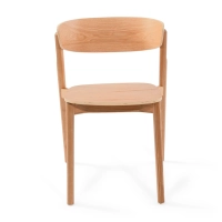 Cadeira de jantar em freixo natural Notorius | Design elegante nórdico