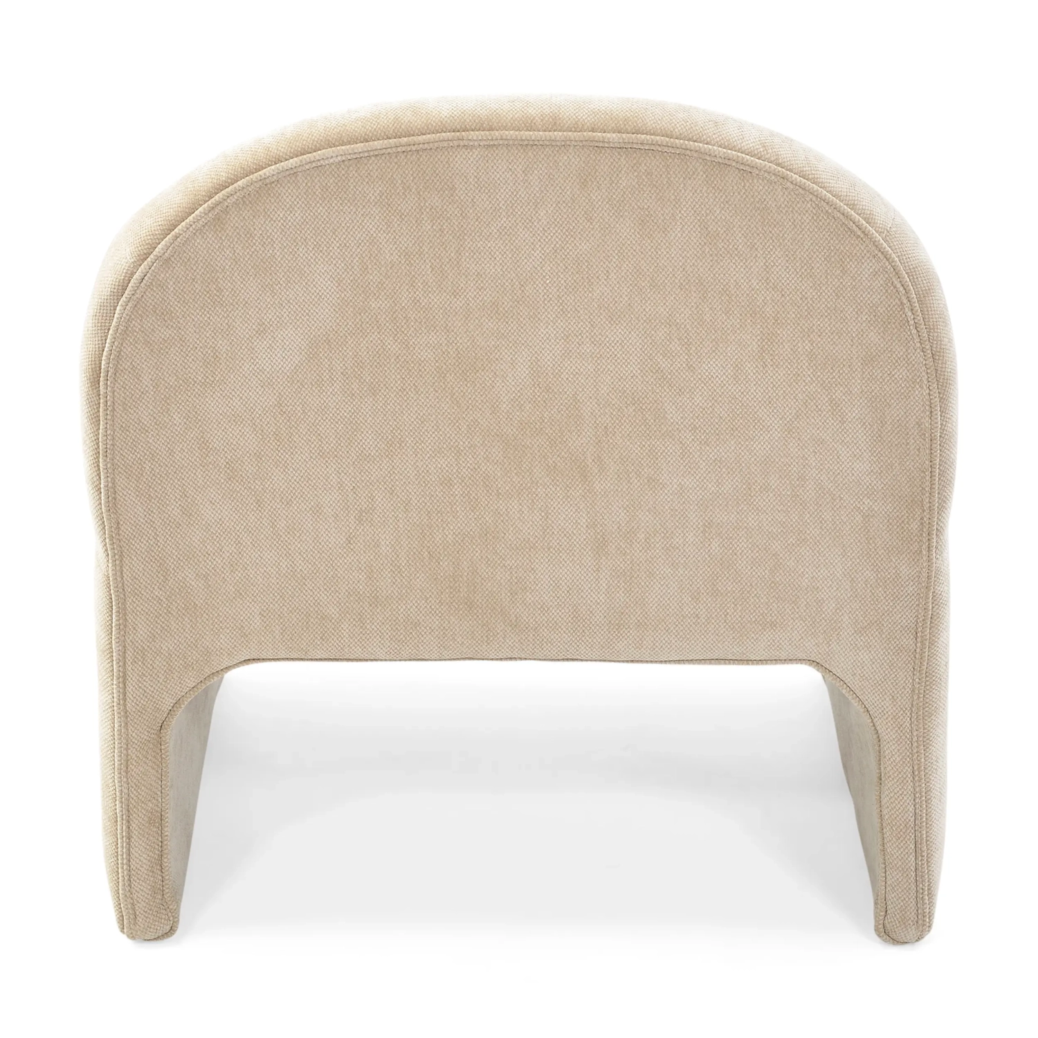 Möblerad designfåtölj Basel, minimalistisk och bekväm stil