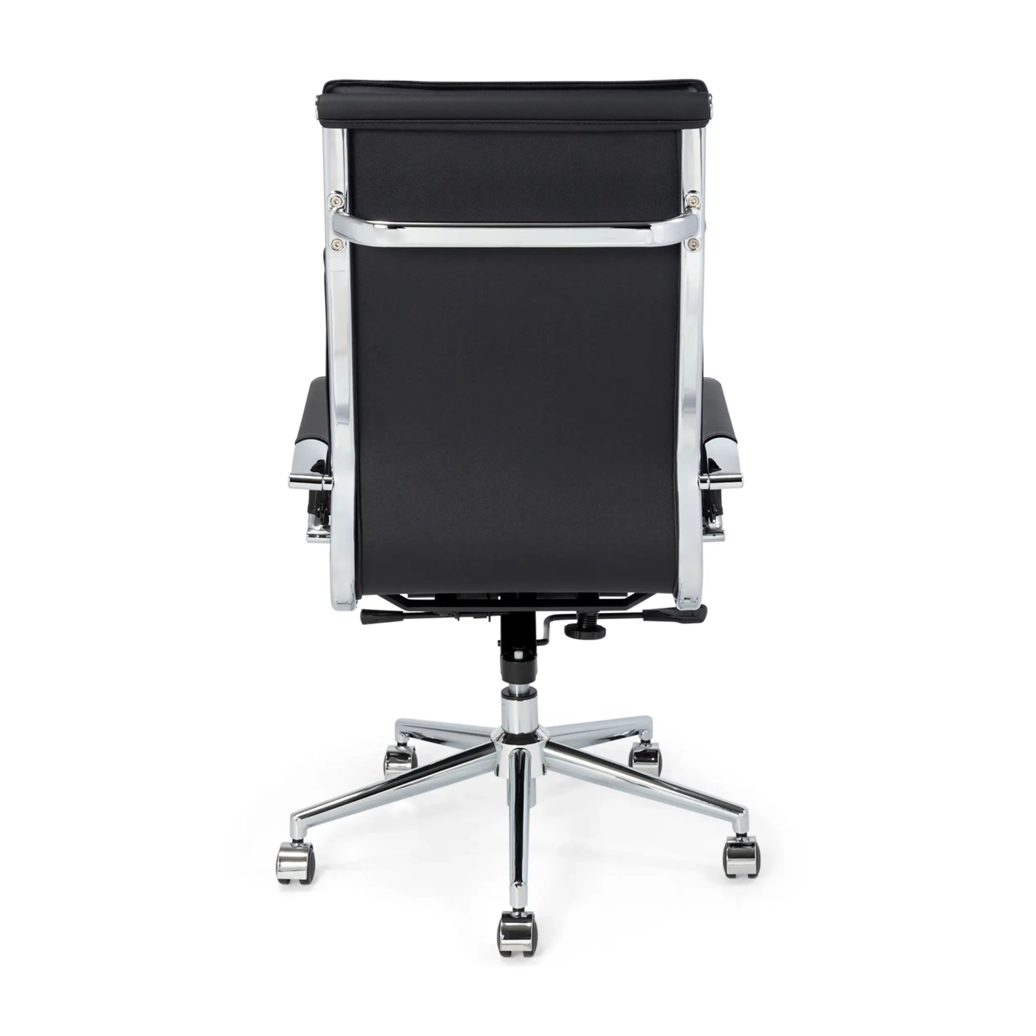 Cadeira de escritório Studio com encosto alto | Cadeira de escritório ergonómica em couro sintético