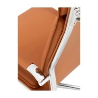 Studio-Bürostuhl mit hoher Rückenlehne | Ergonomischer Schreibtischstuhl aus Kunstleder