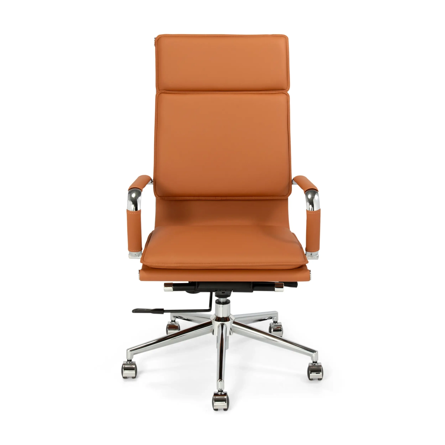 Fauteuil de bureau Studio à dossier haut | Fauteuil de bureau ergonomique en simili cuir