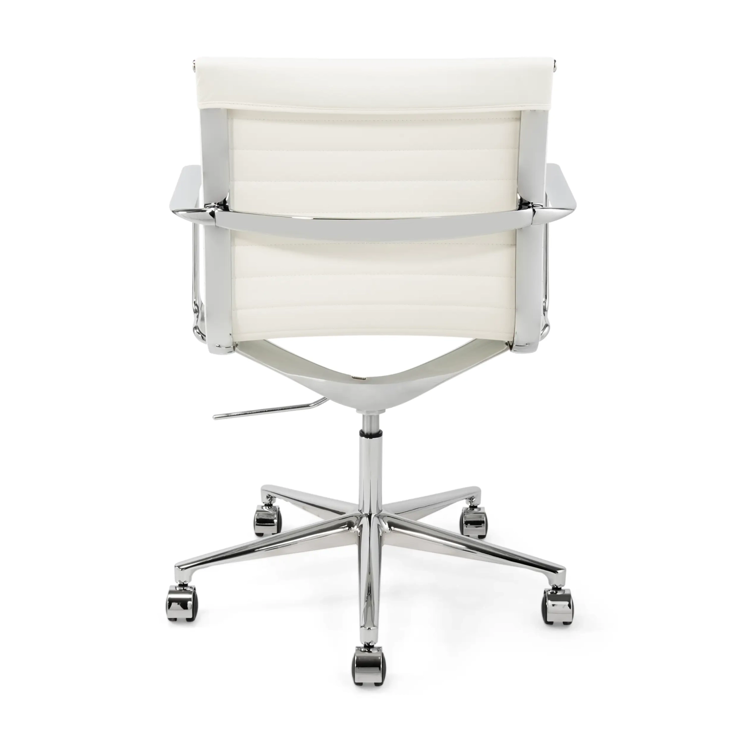Fauteuil de bureau en cuir à dossier bas « Task Executive » | Fauteuil de bureau haut de gamme