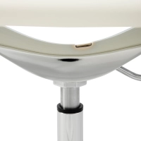Silla de oficina de cuero con respaldo bajo Task Executive | Silla de oficina de gama alta