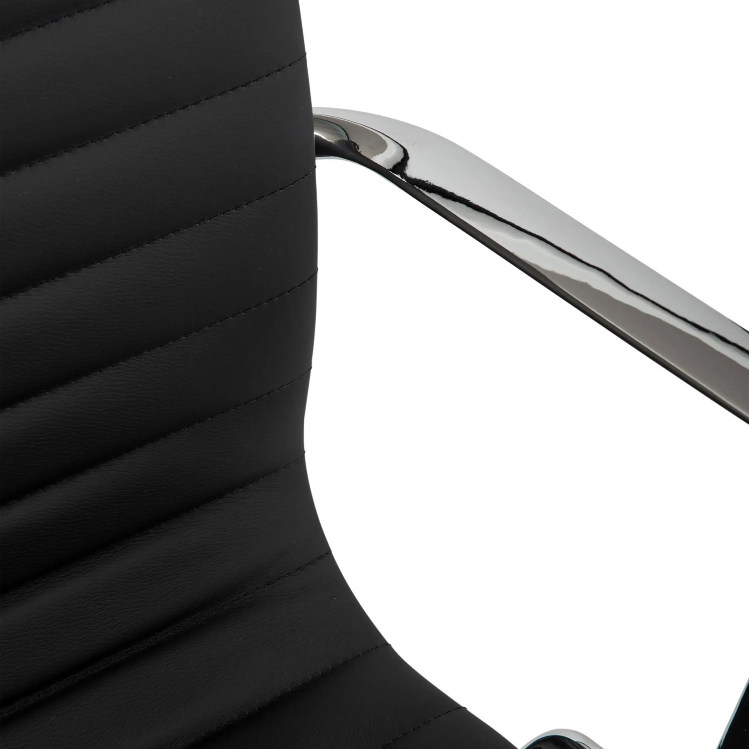 Fauteuil de bureau en cuir à dossier bas « Task Executive » | Fauteuil de bureau haut de gamme