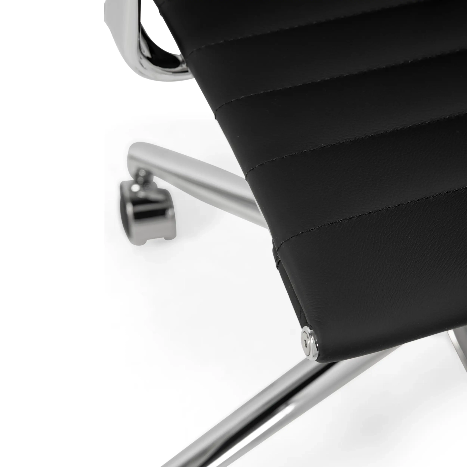 Leren bureaustoel met lage rugleuning Task Executive | Bureaustoel uit het topsegment