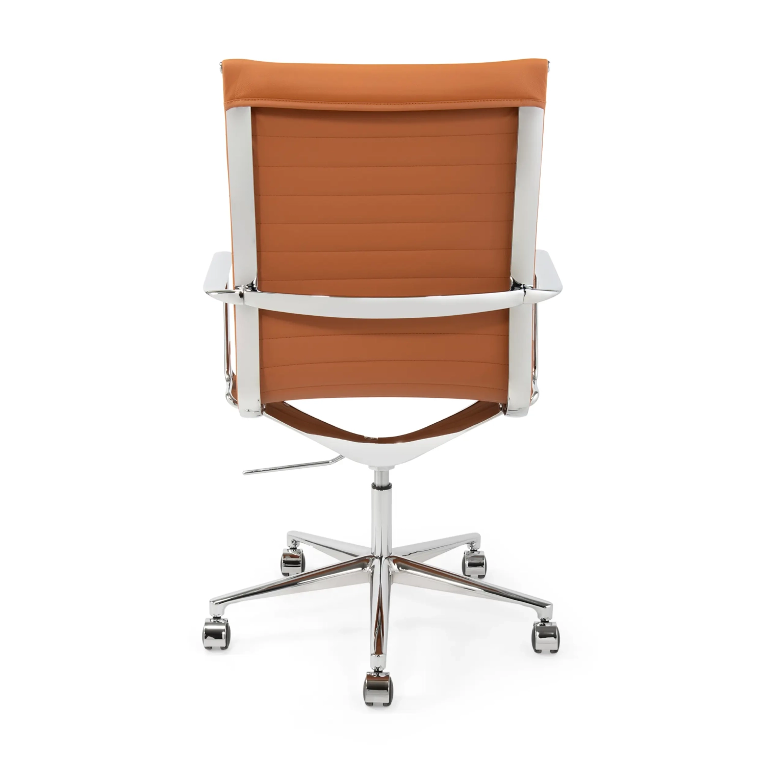 Sedia da ufficio Task Executive con schienale alto in pelle | Sedia da ufficio ergonomica di alta qualità