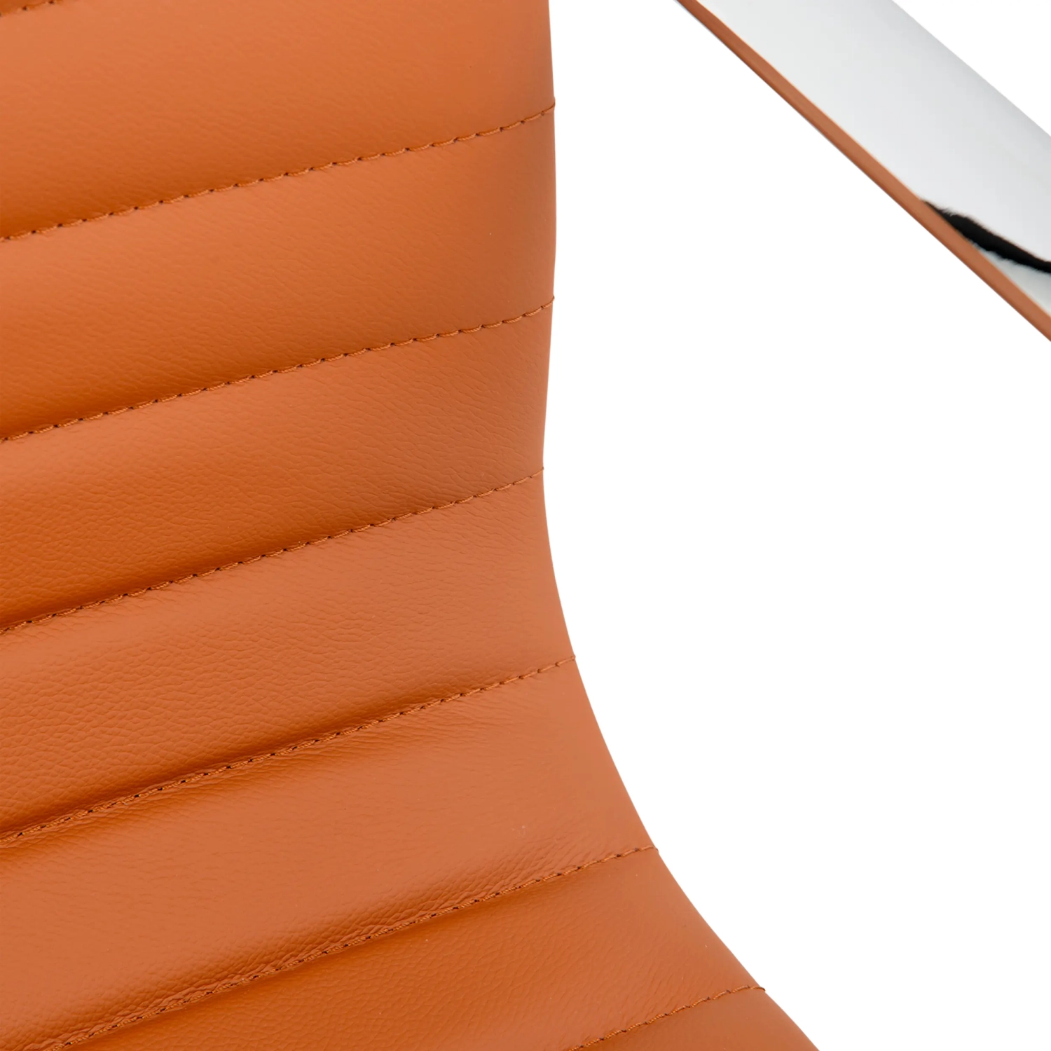 Silla de oficina Task Executive de cuero con respaldo alto | Silla de oficina