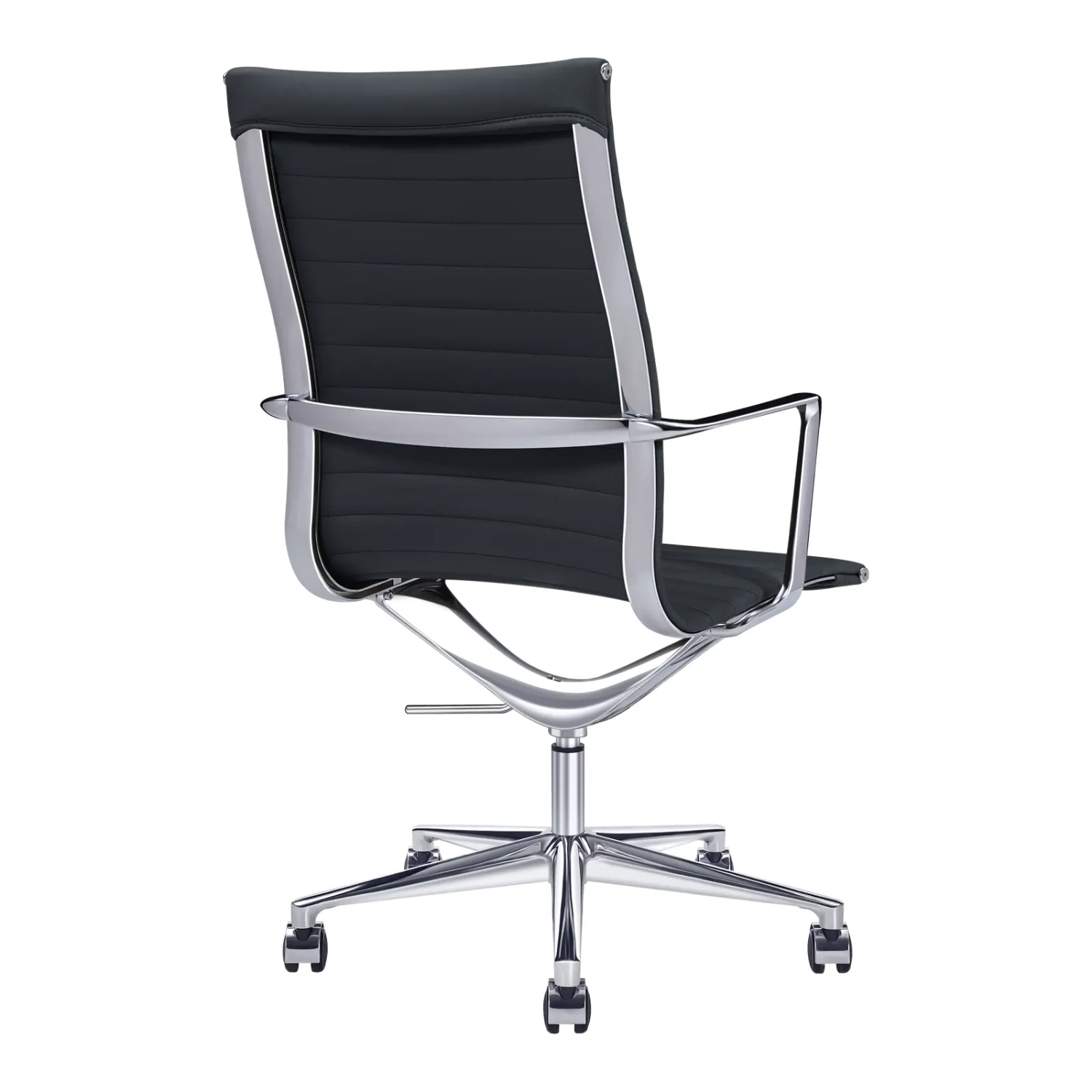 Sedia da ufficio Task Executive con schienale alto in pelle | Sedia da ufficio ergonomica di alta qualità