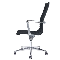 Kancelářská židle Task Executive s vysokým opěradlem a koženým čalouněním | Prémiová ergonomická kancelářská židle