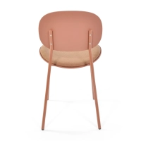 Ergonomická stohovatelná jídelní židle Carlotta | Moderní čalouněná židle