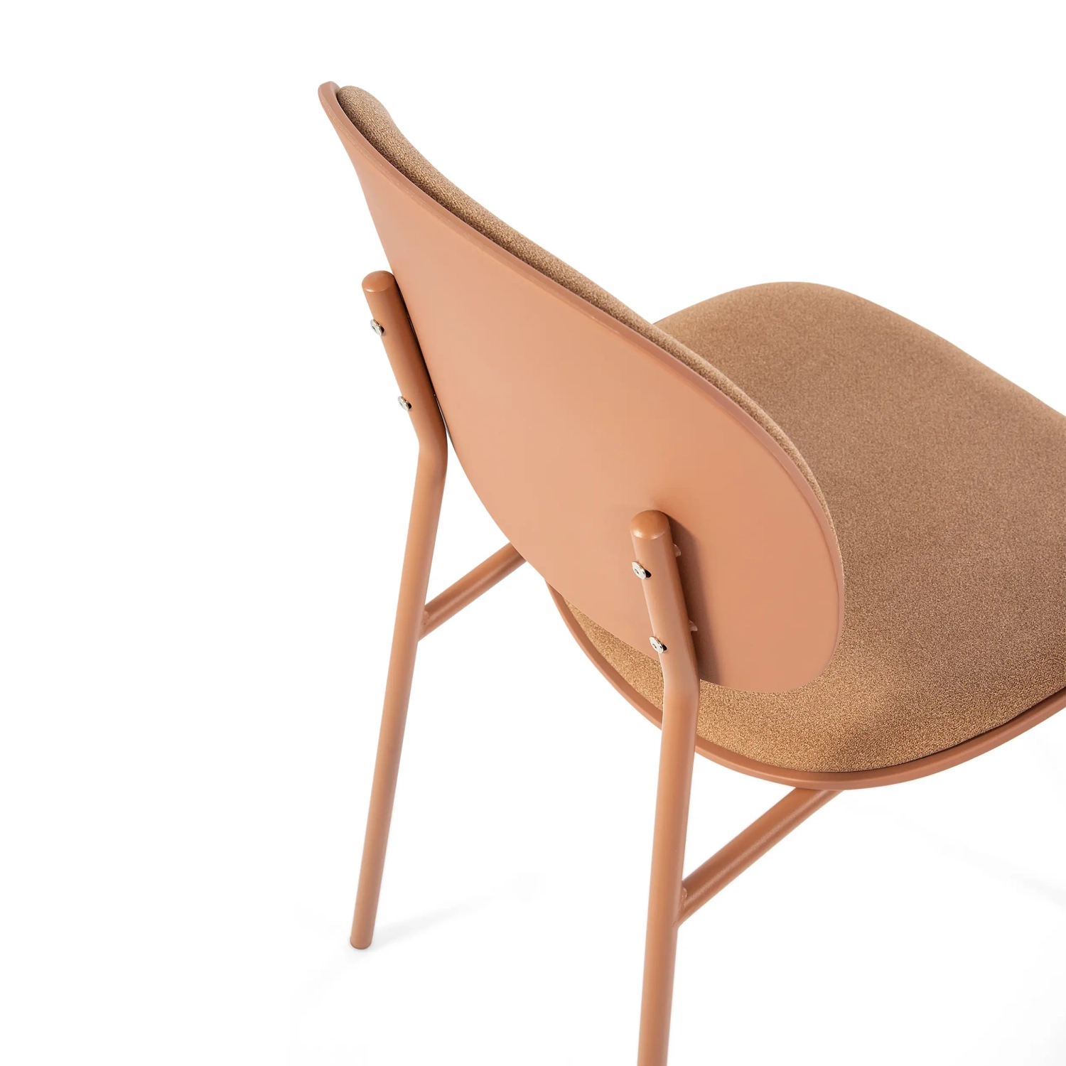 Carlotta Ergonomic Stackable Dining Chair | Modern Upholstered Chair