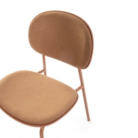 Carlotta Ergonomic Stackable Dining Chair | Modern Upholstered Chair