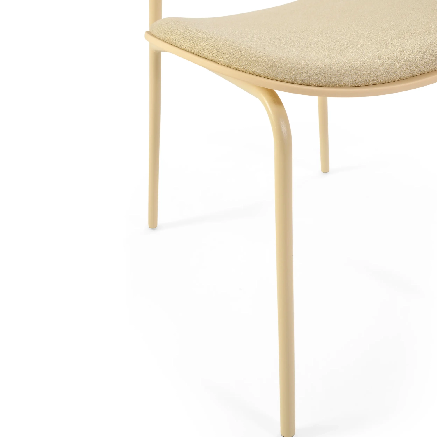 Sedia da pranzo ergonomica impilabile Carlotta | Sedia imbottita moderna