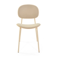 Ergonomische, stapelbare eetkamerstoel Carlotta | Moderne gestoffeerde stoel