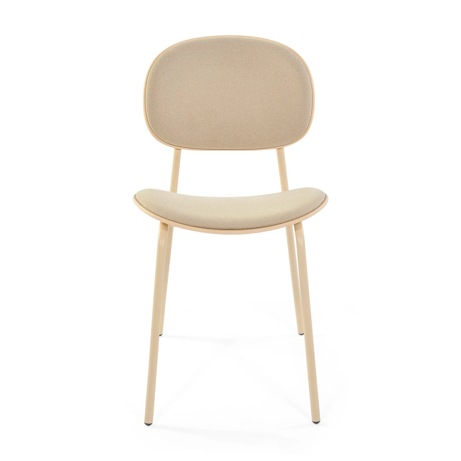 Carlotta Ergonomic Stackable Dining Chair | Modern Upholstered Chair