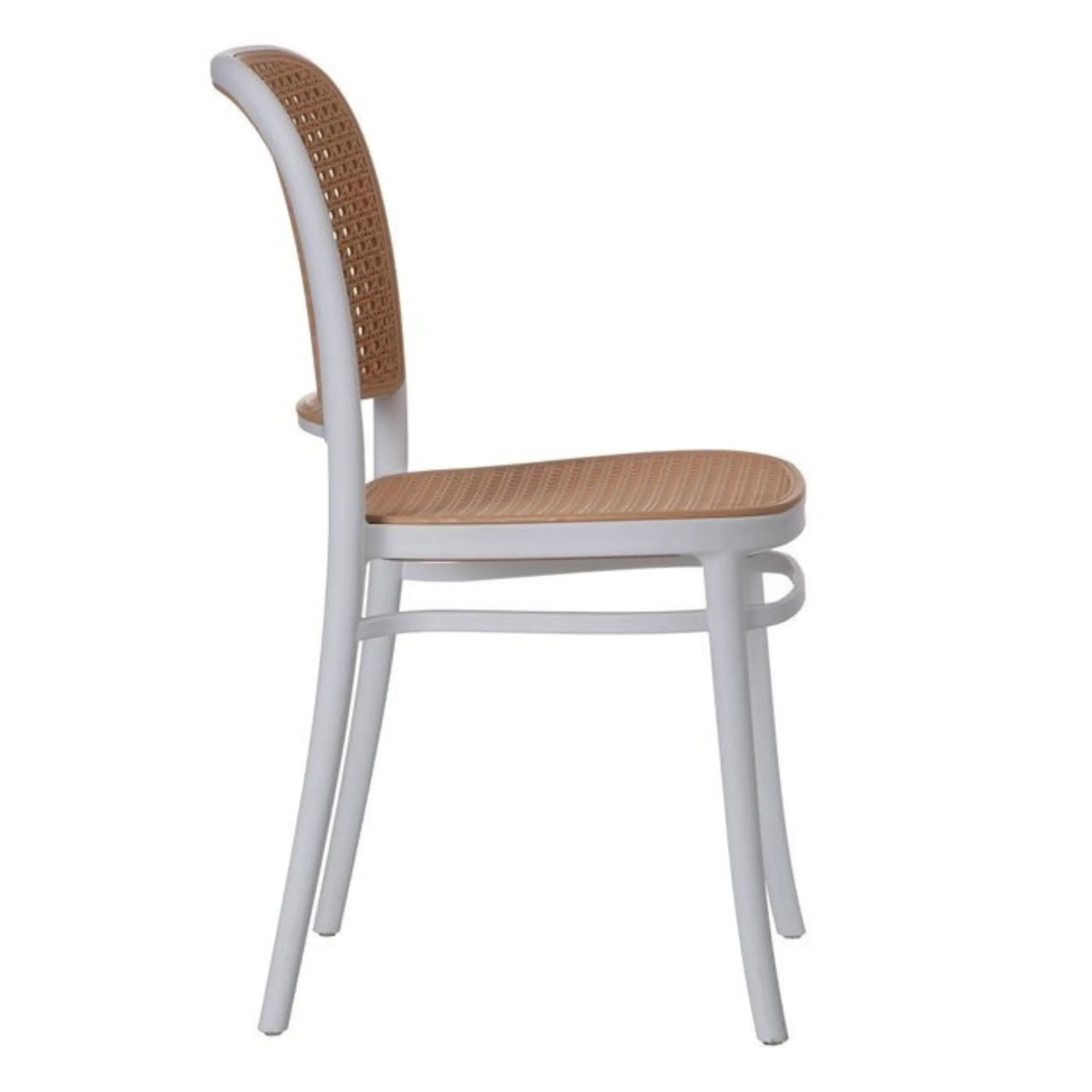 Zestaw 4 krzeseł Moulin z syntetycznego rattanu – Mueble Design
