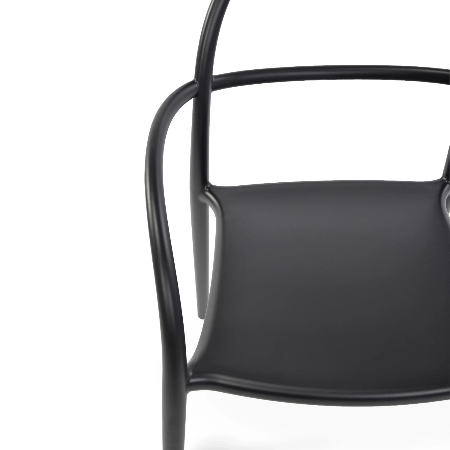 Master – stapelbarer Designer-Stuhl für den Außenbereich | Sessel aus Polypropylen