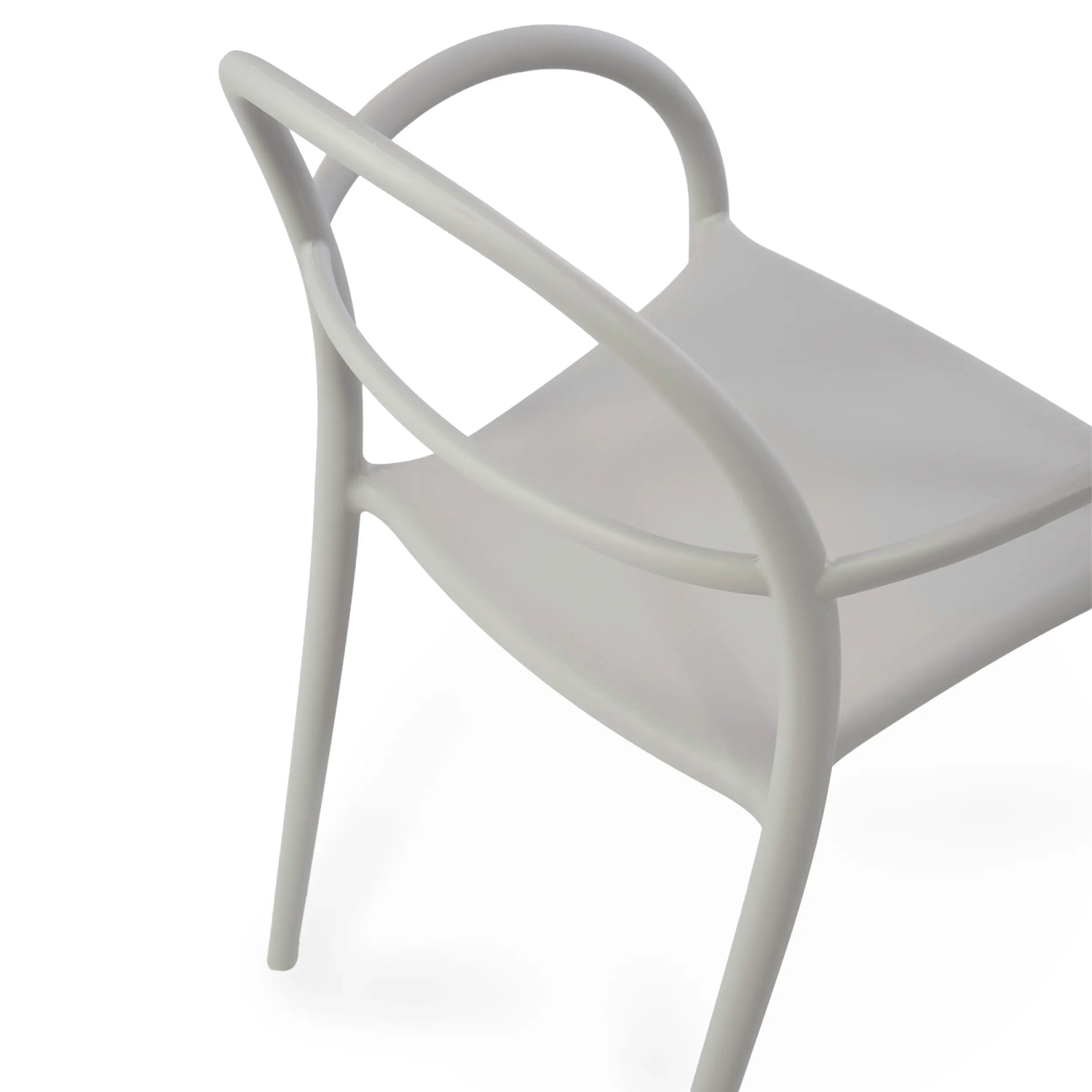 Master – stapelbarer Designer-Stuhl für den Außenbereich | Sessel aus Polypropylen