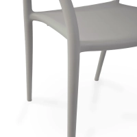 Master-sarjan pinottava ulkokäyttöön tarkoitettu design-tuoli | Polypropeeninen nojatuoli