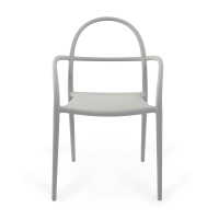 Sedia di design da esterno Master, impilabile | Poltrona in polipropilene