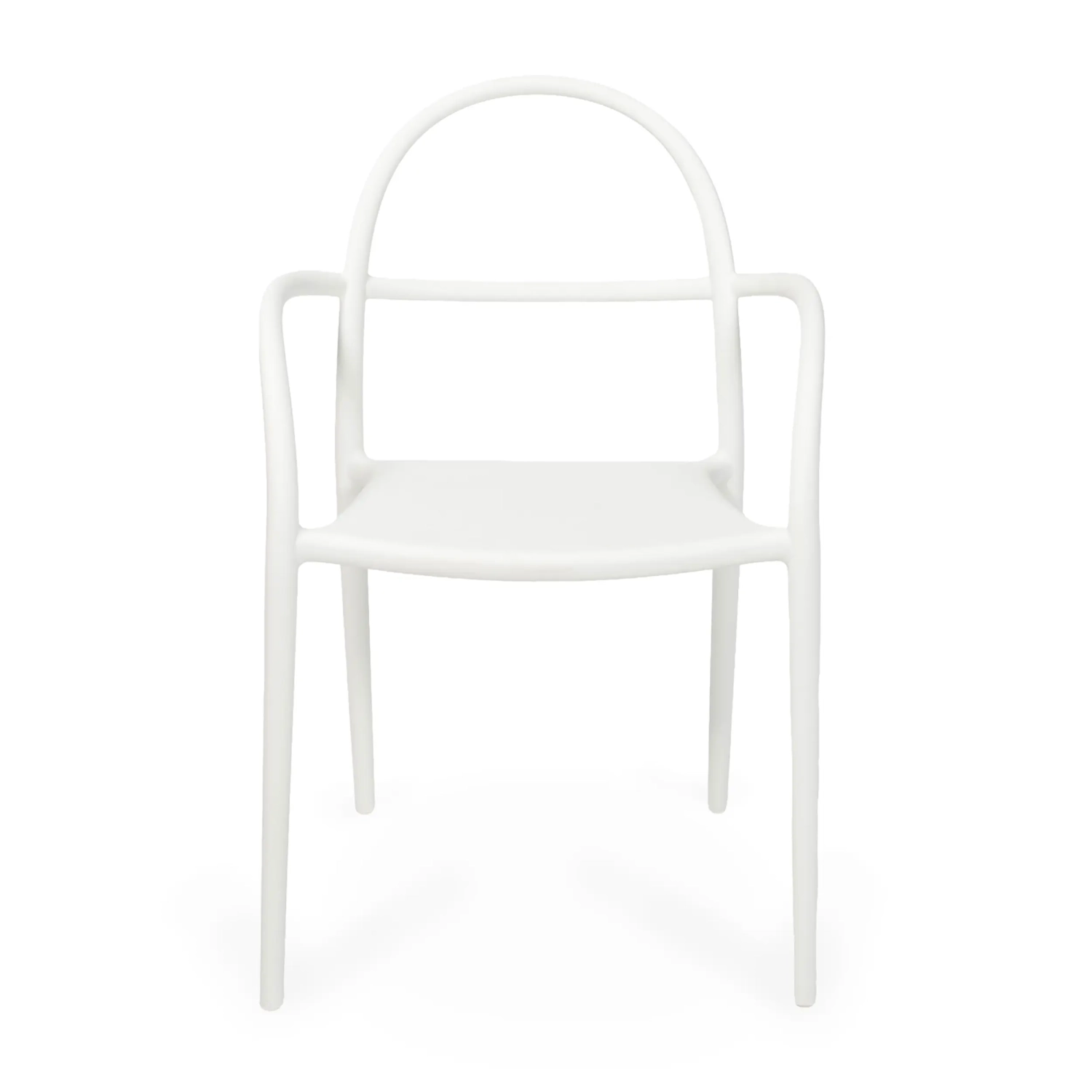 Silla de diseño para exterior apilable Master | Sillón de polipropileno