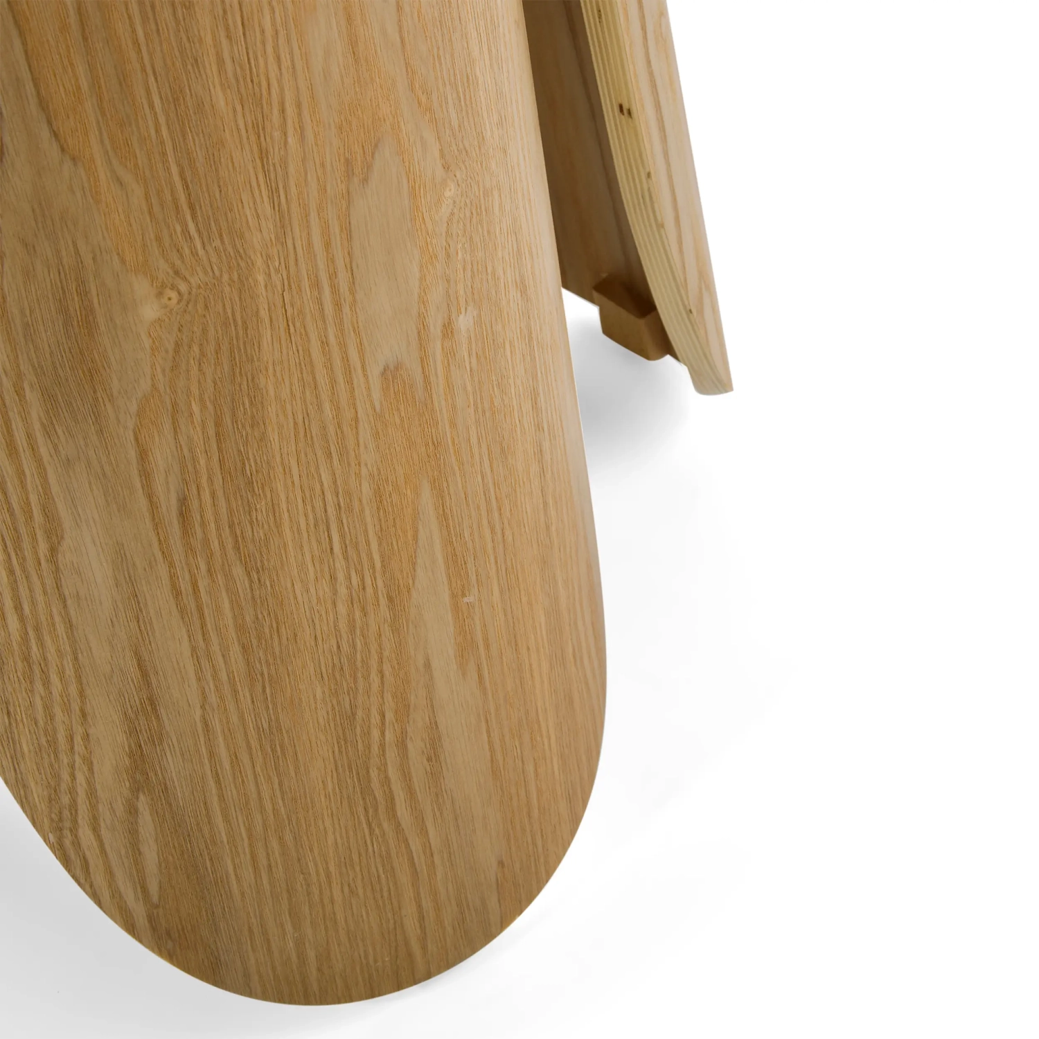 Scandinavian Round Dining Table in Ash Wood