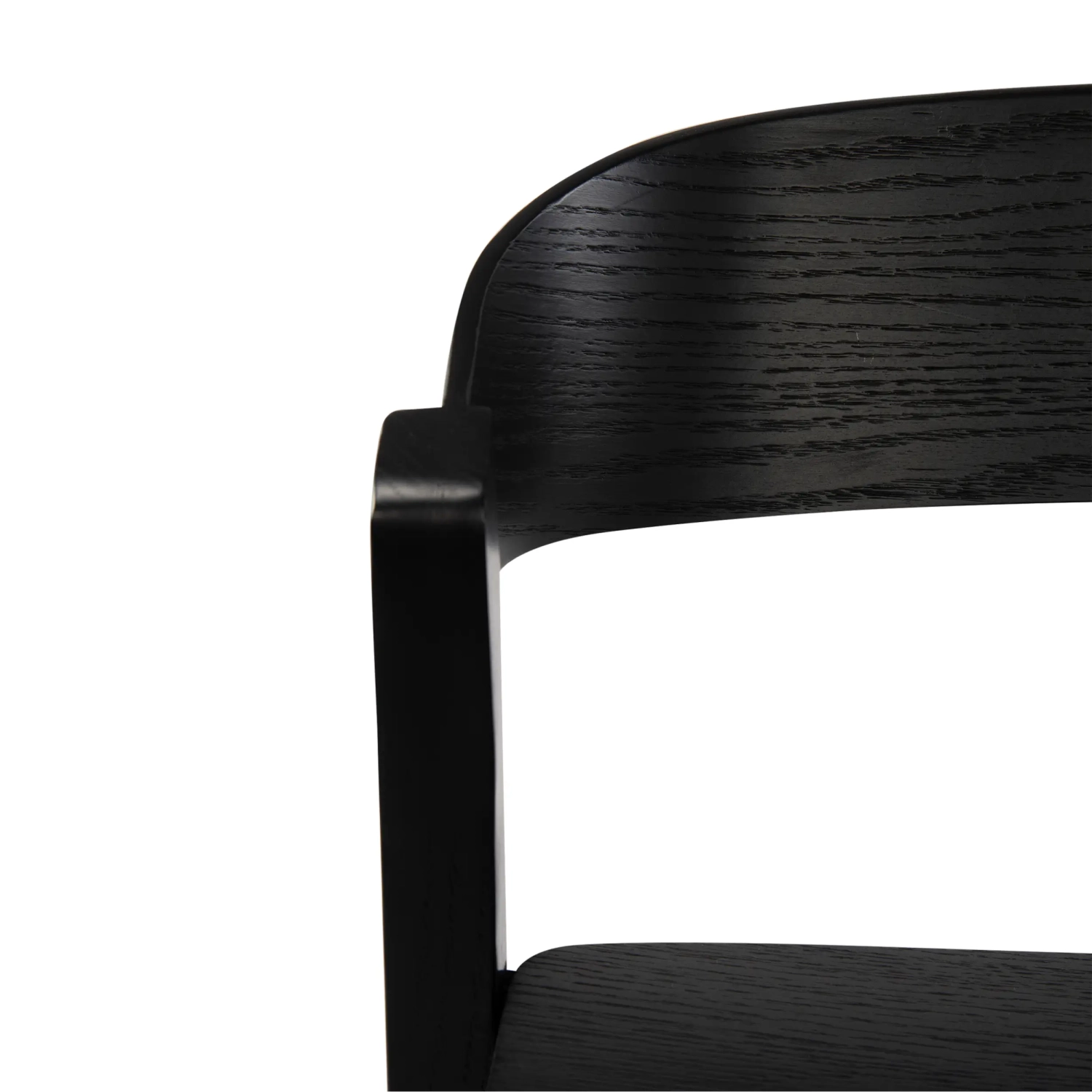 Soho Tabouret de bar scandinave 76 cm | Bois de chêne ou de noyer
